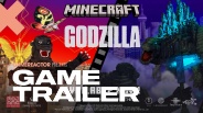 Godzilla llega para arrasar Minecraft
